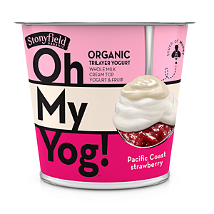 Stonyfield Oh My Yog yogurt