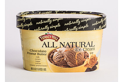 Turkey Hill Dairy all-natural ice cream