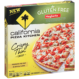 CPK gluten-free Margherita pizza