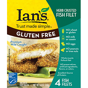 Ian's Herb Crusted fish