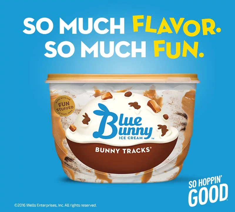 Blue Bunny Bunny Tracks