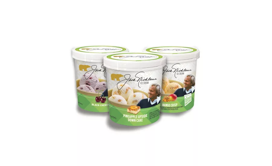 Jack Nicklaus new ice cream flavors