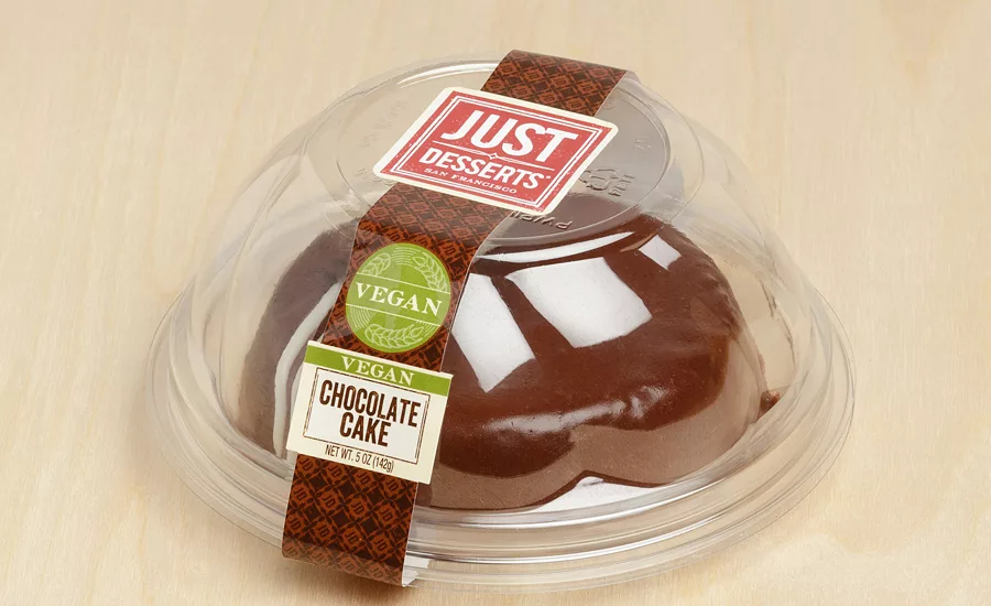 Just Desserts organic cake