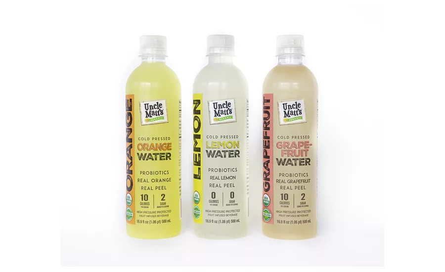 Uncle Matt's cold-pressed juice