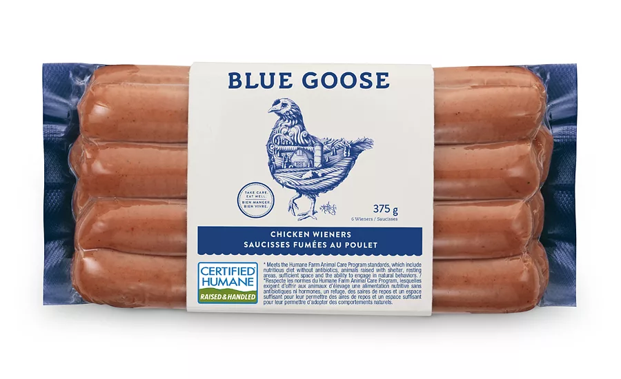 Blue Goose chicken wieners