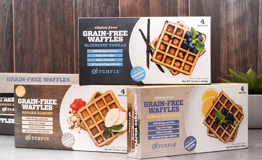 Kitchfix frozen waffles
