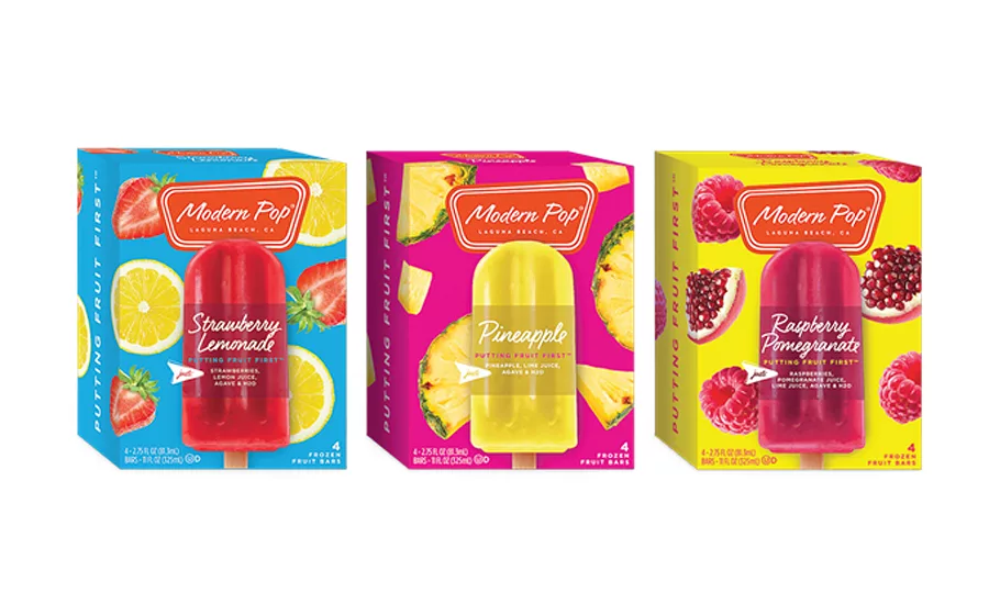 Modern Pop frozen bars