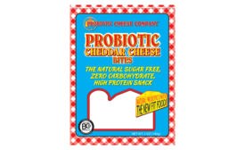 Probiotic cheese bites
