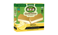 Three Twin lemon ice cream sandwich