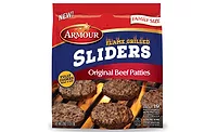 Armour flame grilled patties