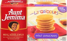 Aunt Jemima mini pancakes