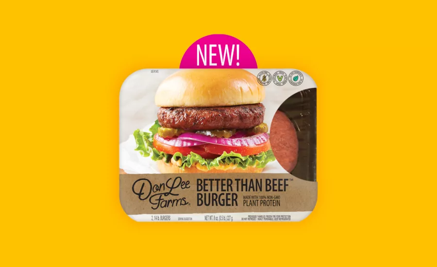 Don Lee Farms plant-based burger