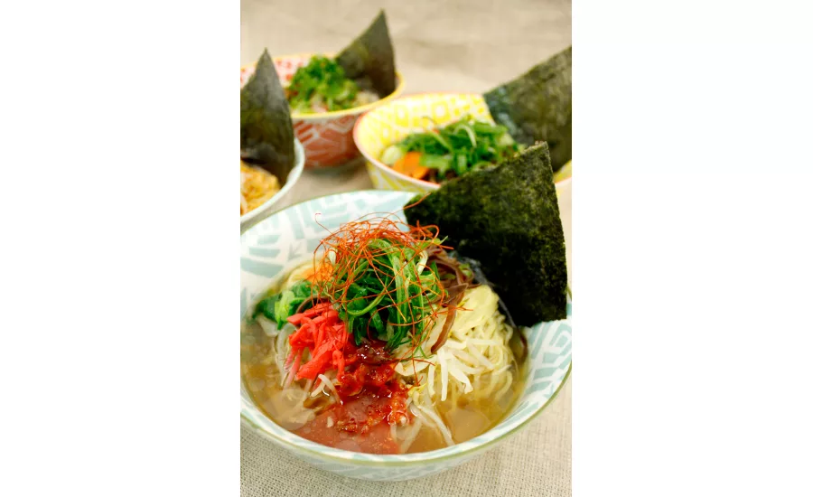 Fire Leaf Ramen sushi
