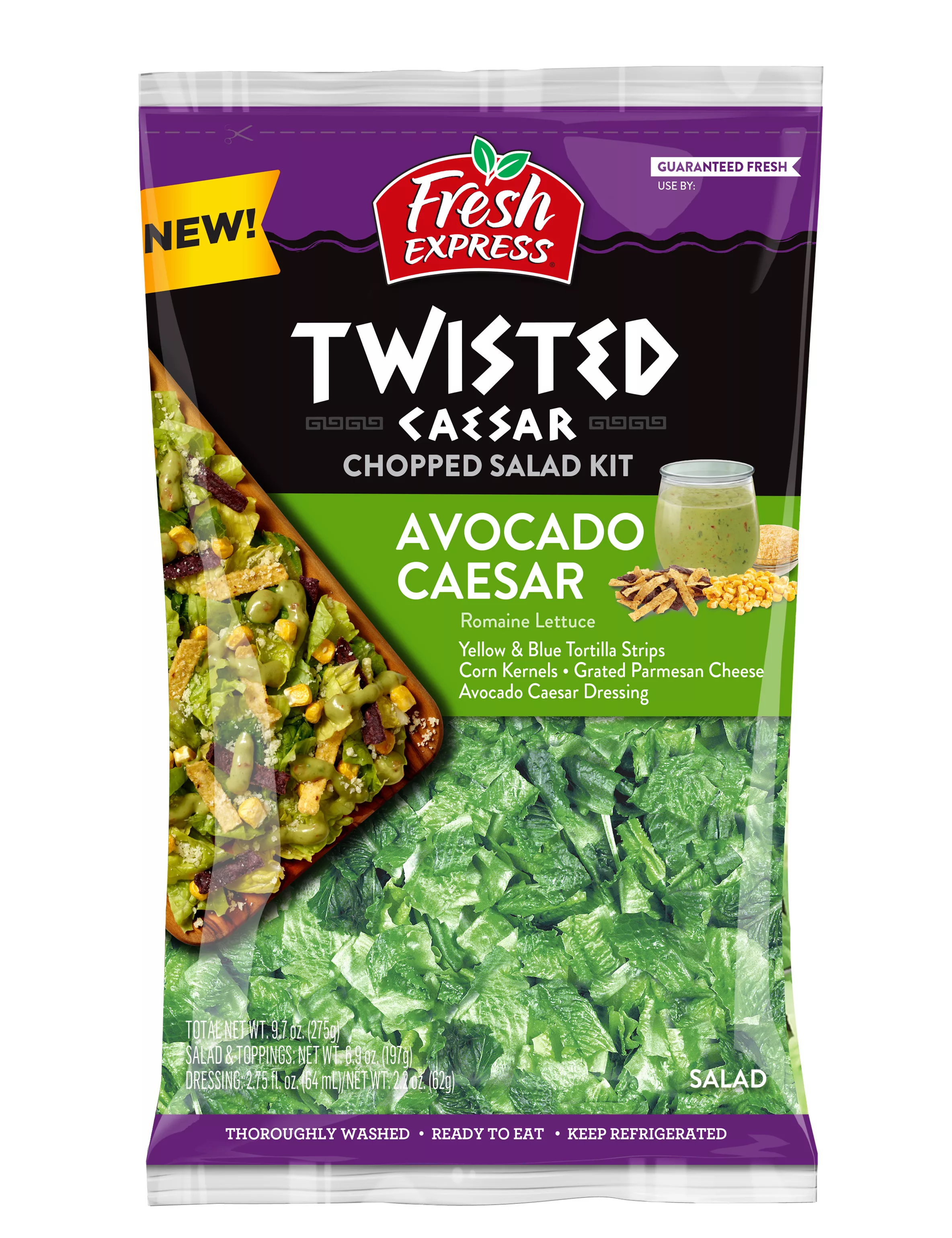 Fresh Express Twisted Caesar Chopped Salad Kits