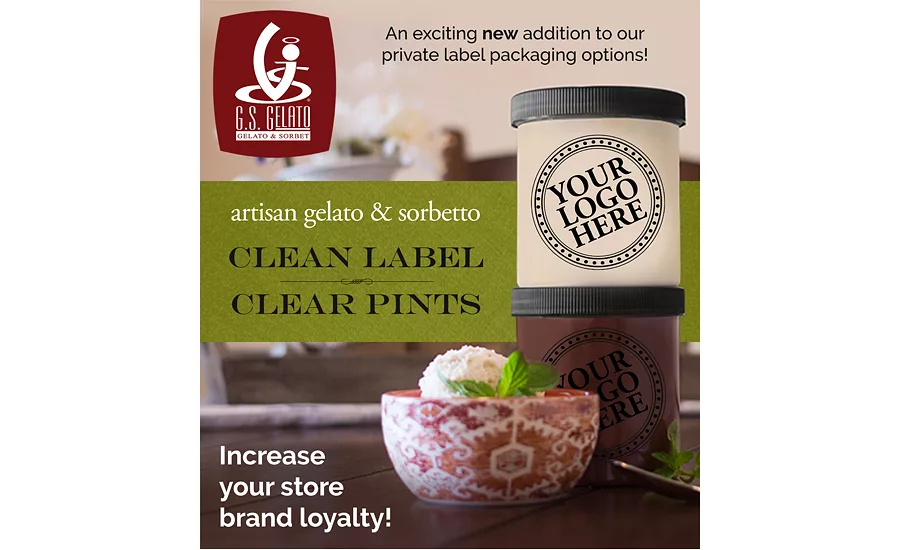 GS Gelato private label packaging