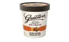 Graeters salted caramel choc chip
