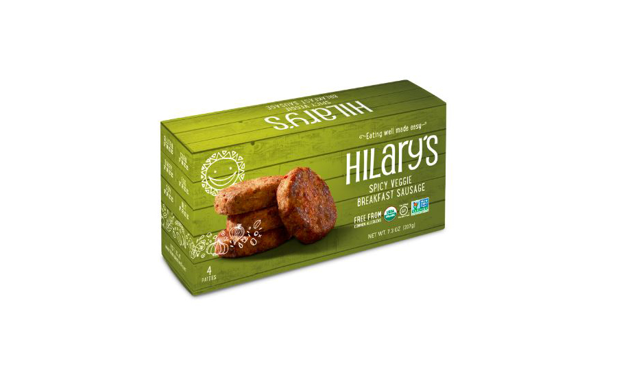 Hilary's spicy veggie sausages