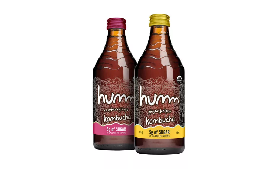 Humm Kombucha Ginger Juniper Raspberry Hops