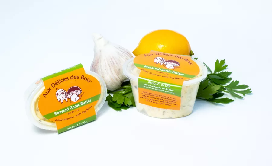 M.A.D. Foods Roasted Garlic butter 