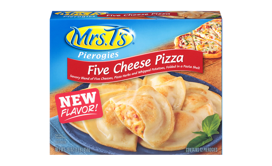 Mrs. T's five cheese pizza