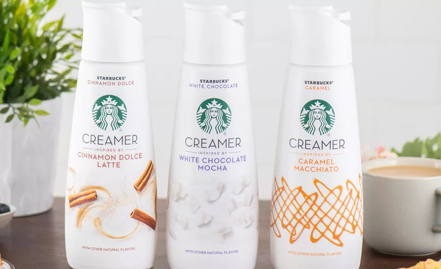 Nestle Starbucks creamers caramel cinnamon