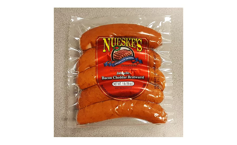 Nueske jalapeno bratwurst