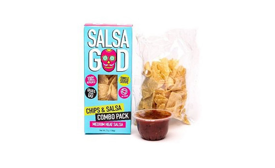 Salsa God Grab & Go Chips & Salsa Combo Pack