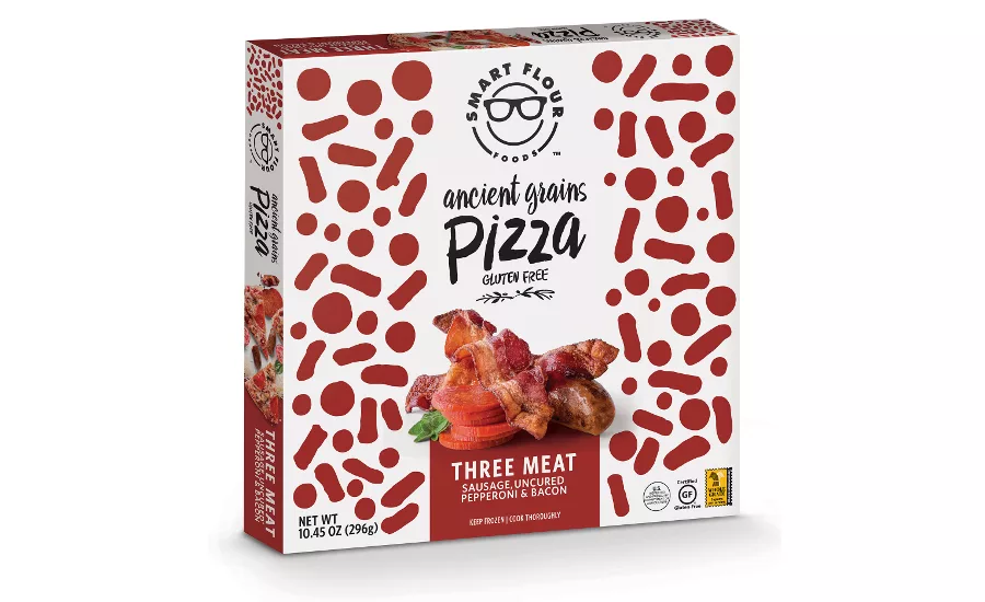 Smart Flour Three Meat pizza