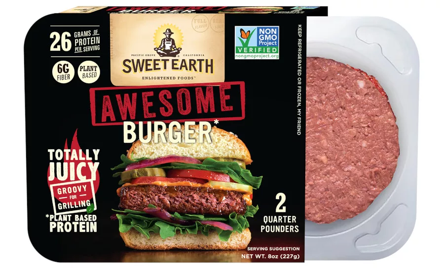 Sweet Earth Awesome Burger 