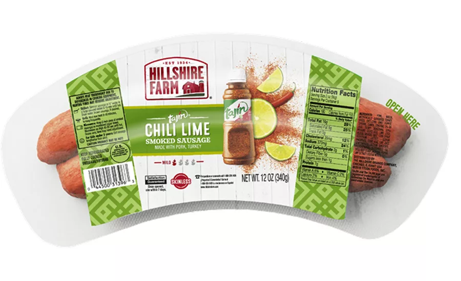 Tyson Hillshire Farm Chili Lime smoked sausage