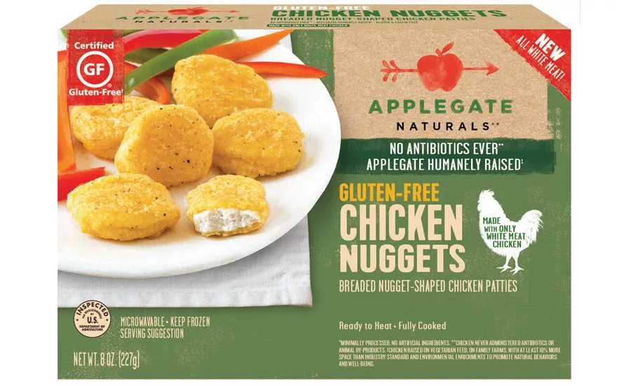 Applegate 100% white meat chicken nuggets