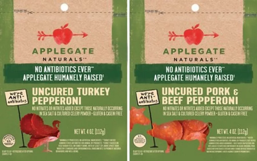Applegate uncured pepperoni