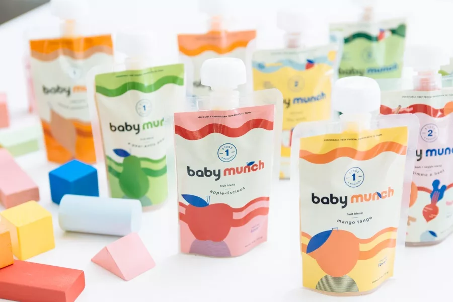 BabyMunch baby food pouches