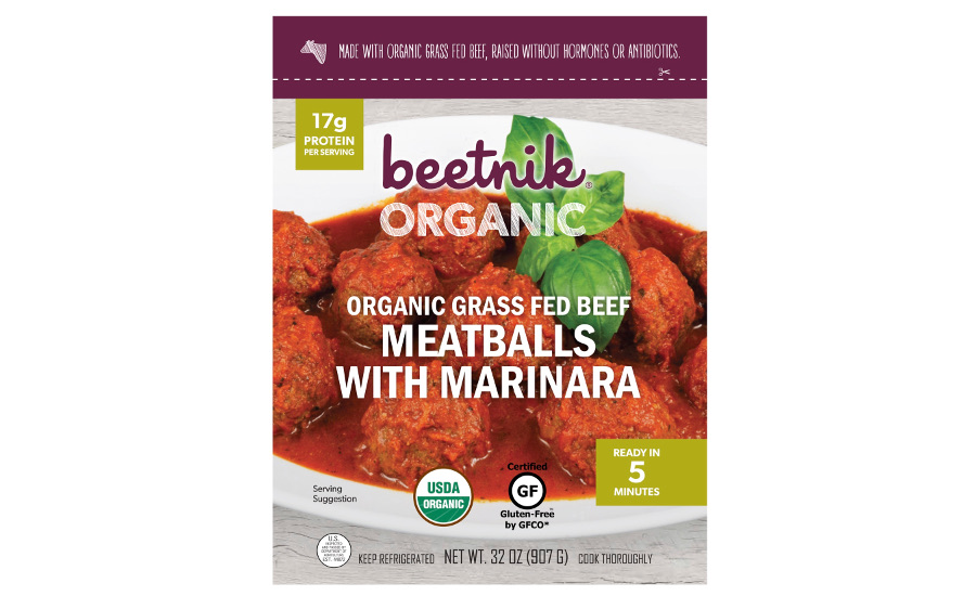 Beetnik Organic Grass Fed Meatballs