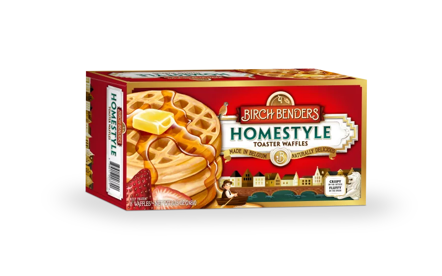 Birch Benders Homestyle frozen waffles