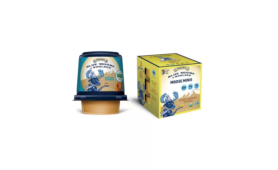 Blue Moose hummus snacks