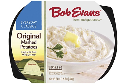 Bob Evans mashed potatoes 