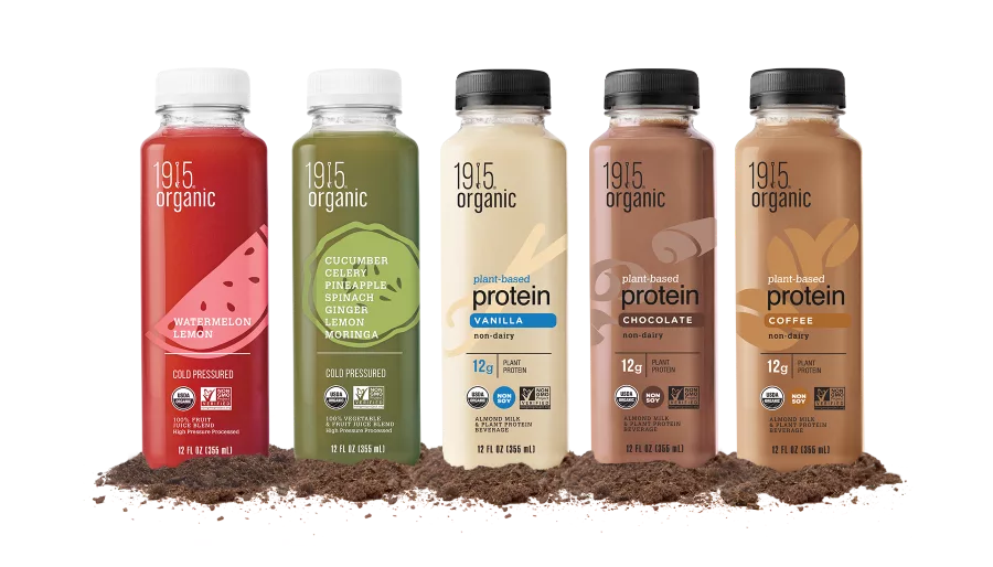 Bolthouse Farms 1915 Organic Proteins Juices Family Shot