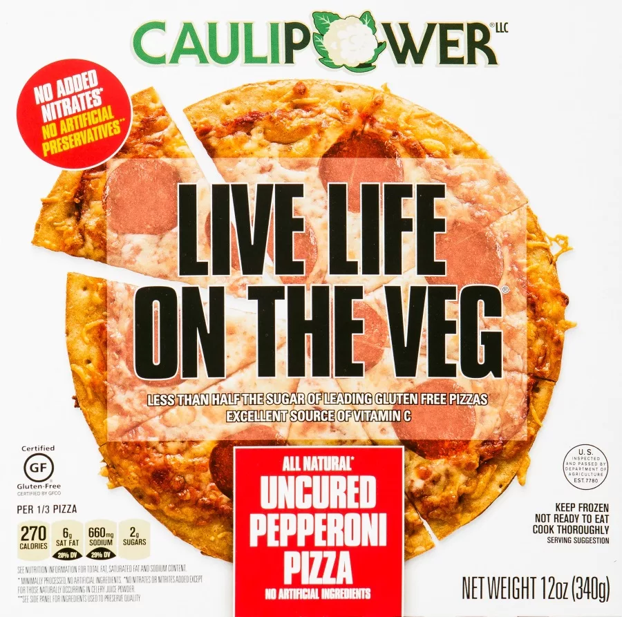 CAULIPOWER uncured pizza