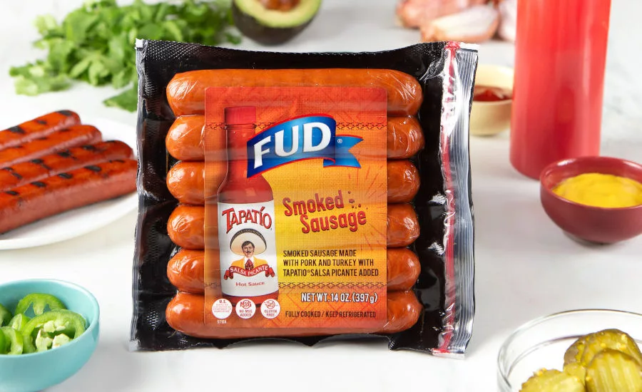 FUD Tapatio smoked sausage