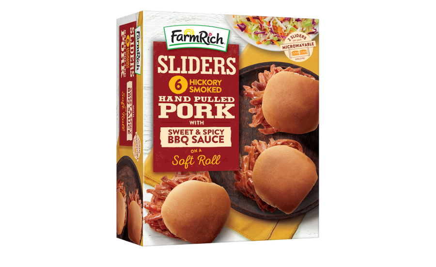 Farm Rich BBQ pulled pork Sliders 