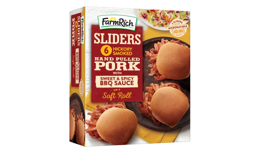 Farm Rich BBQ pulled pork Sliders