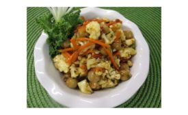 Garden-Fresh Foods Caribbean Jerk Style Cauliflower and Chickpea Salad Kit