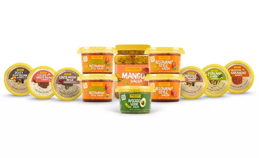 Garden Fresh Gourmet hummus salsa