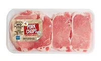 Giant Boneless pork chops