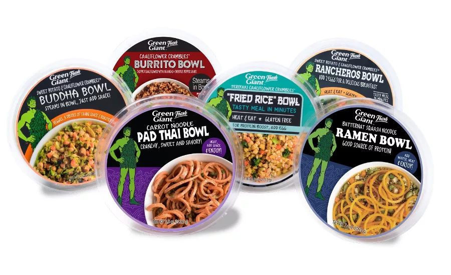 Green Giant vegetable meal bowls