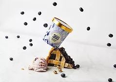 Halo Top Blueberry Crumble