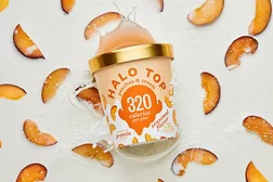 Halo Top Peaches & Cream