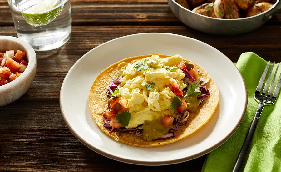 Hampton Creek Just Scramble Breakfast Taco
