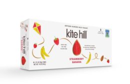 Kite Hill strawberry almond yogurt